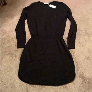 NWT black sweater dress